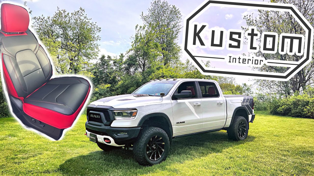 2019 Ram Kustom Interiors Seat Covers Install