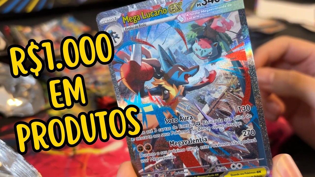 R$1.000 EM BOOSTER BOXES DE POKÉMON! LUCRO OU PREJUÍZO?