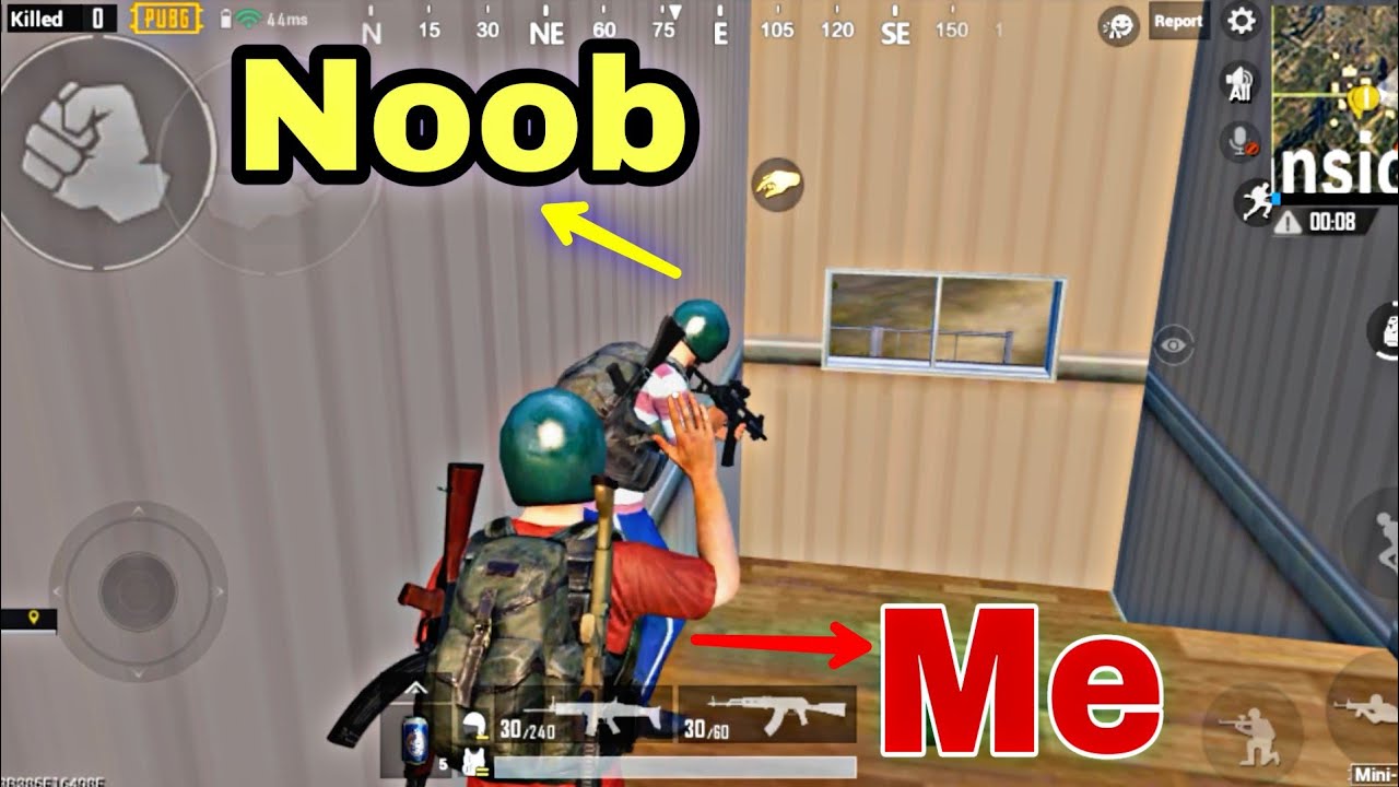 Trolling Noobs in Pubg Mobile Funny Moments #1 | First Video of Maxtern
