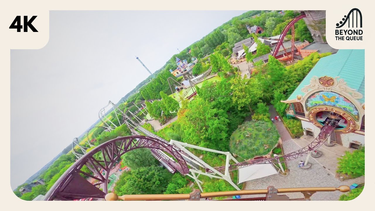 The Ride to Happiness by Tomorrowland | Back Seat Onride POV | Plopsaland Belgium | 2025