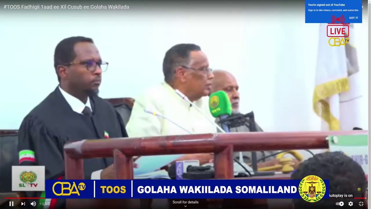 #TOOS DOORASHADA SHIRGUDOONKA BARLAMAANKA SOMALILAND