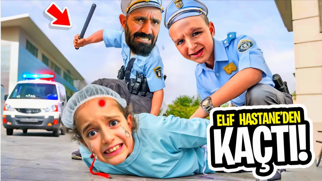 ELİF HASTANEDEN KAÇTI!!POYRAZ BABASI POLİS OLDU ELİFİ AMBULANSA GÖTÜRDÜ!!