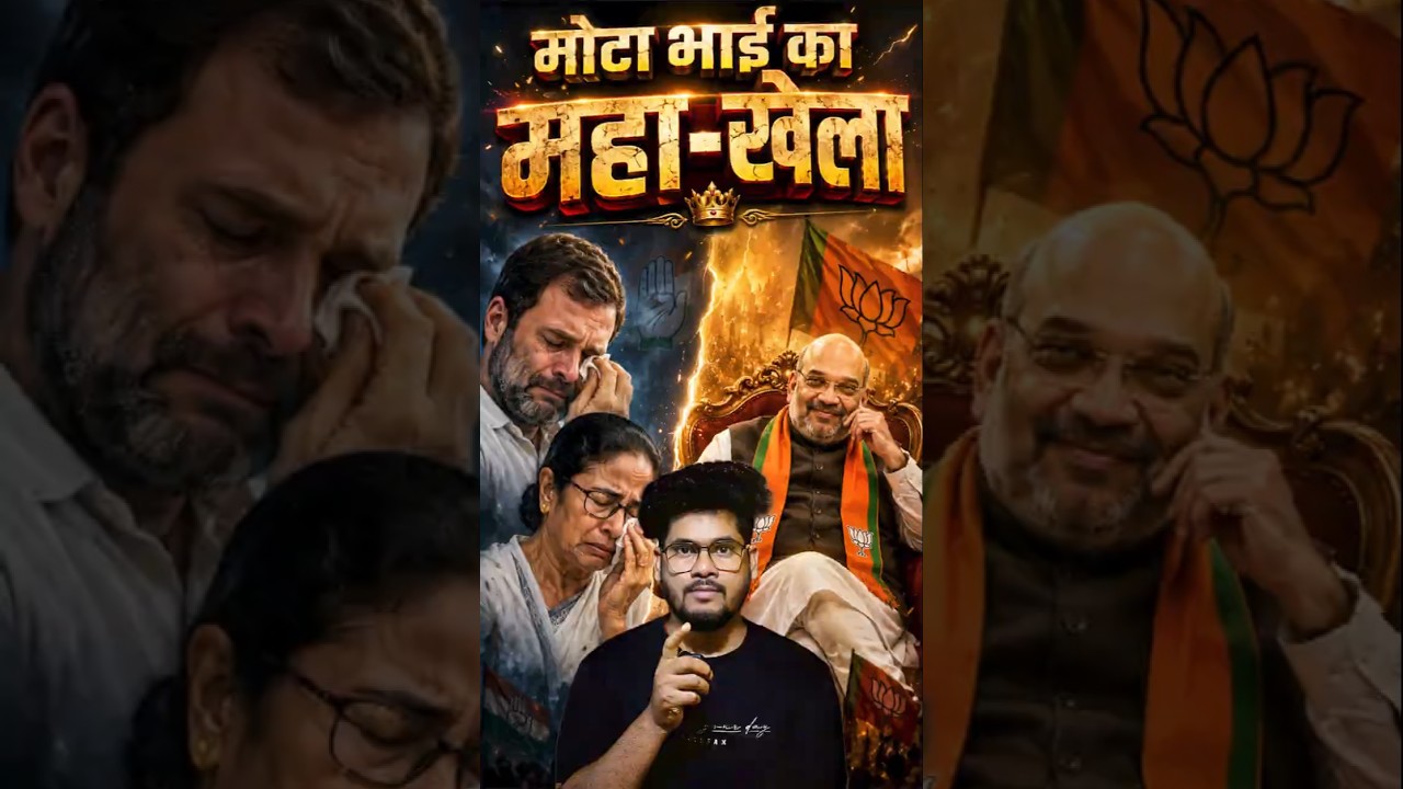 मोटा भाई का महा-खेला! 🚨 TMC के 20 सांसद BJP में? 😱 #shorts #bjp