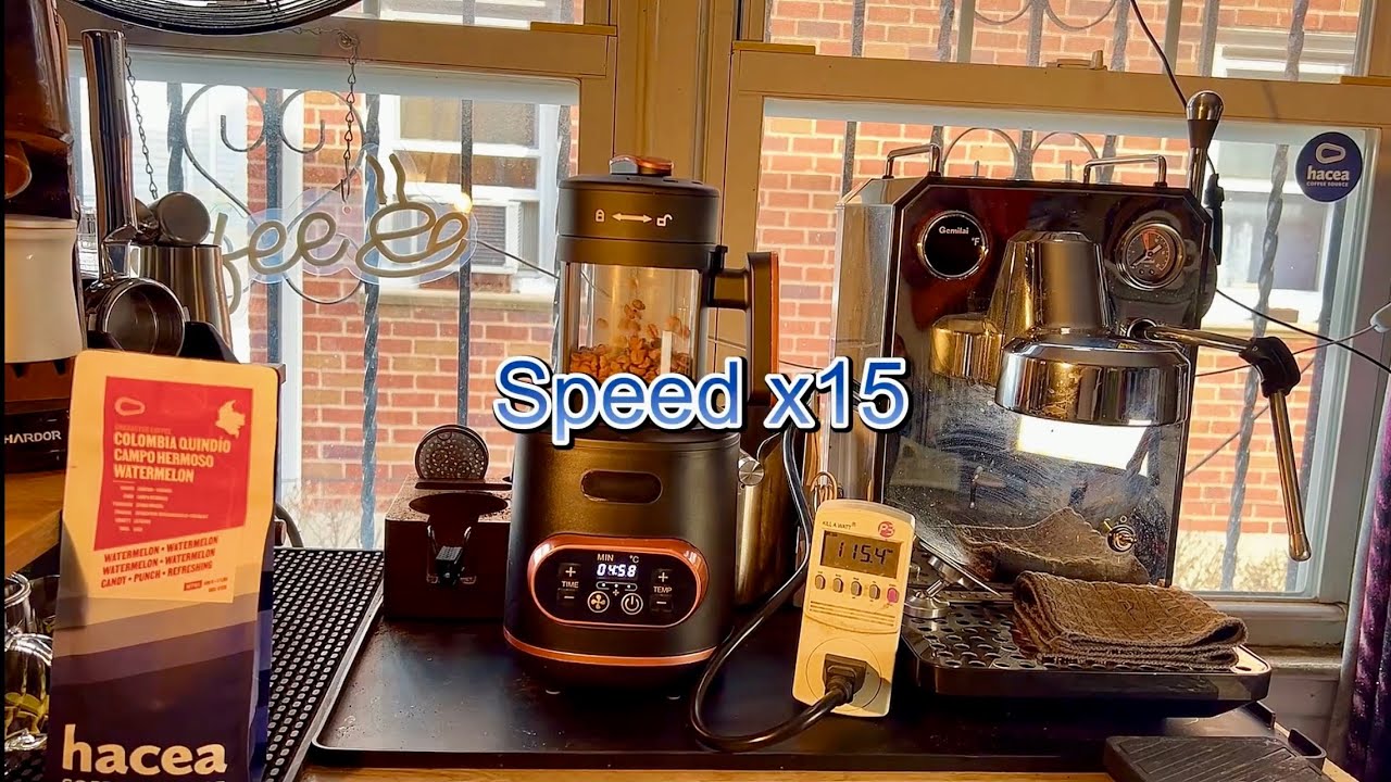 Matermelon CoFerment Light Roast and Taste Test #coffeebeansroasting #coffeebeans