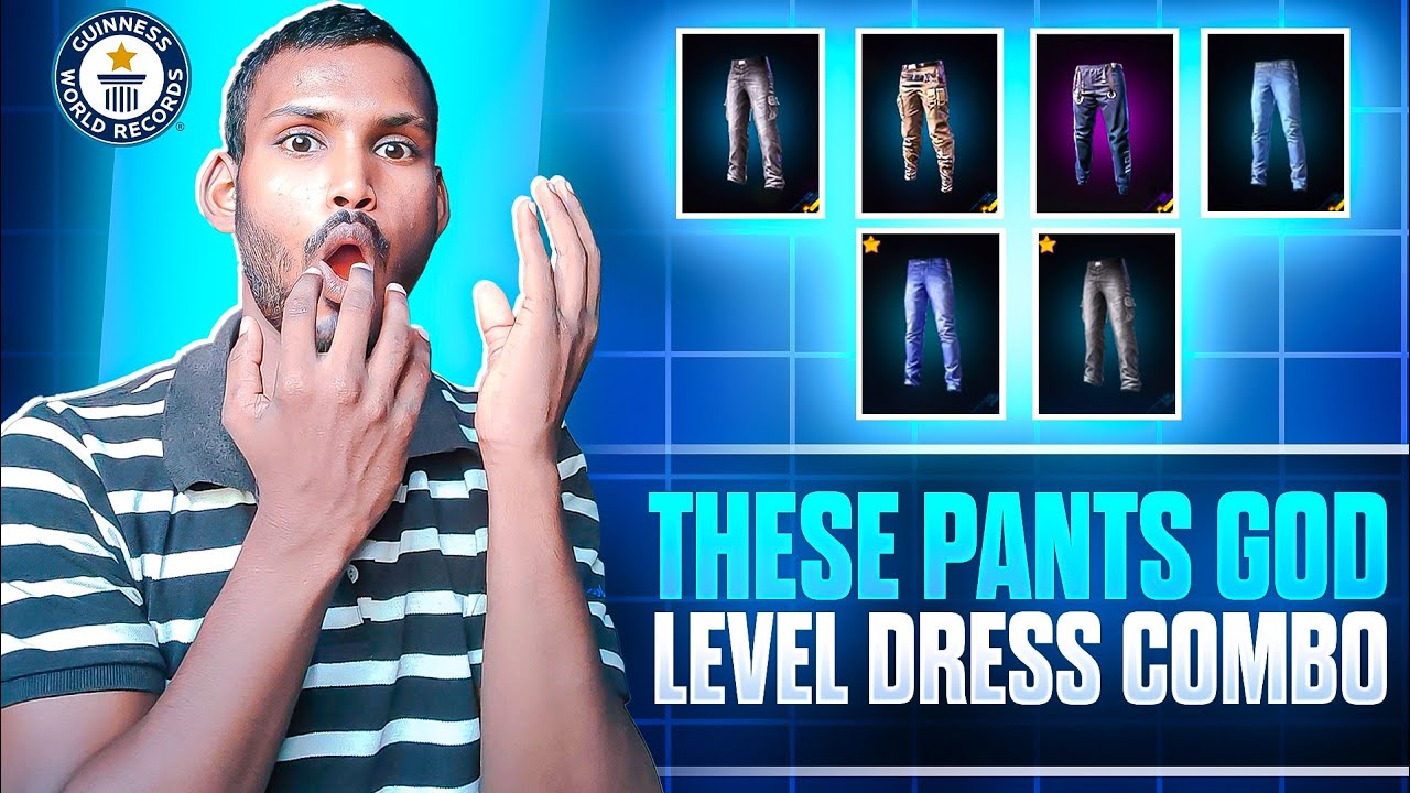 FREE PANTS GOD LEVEL DRESS COMBINATION || NO TOP UP DRESS COMBINATION || MAD HYPER GAMING 🔥