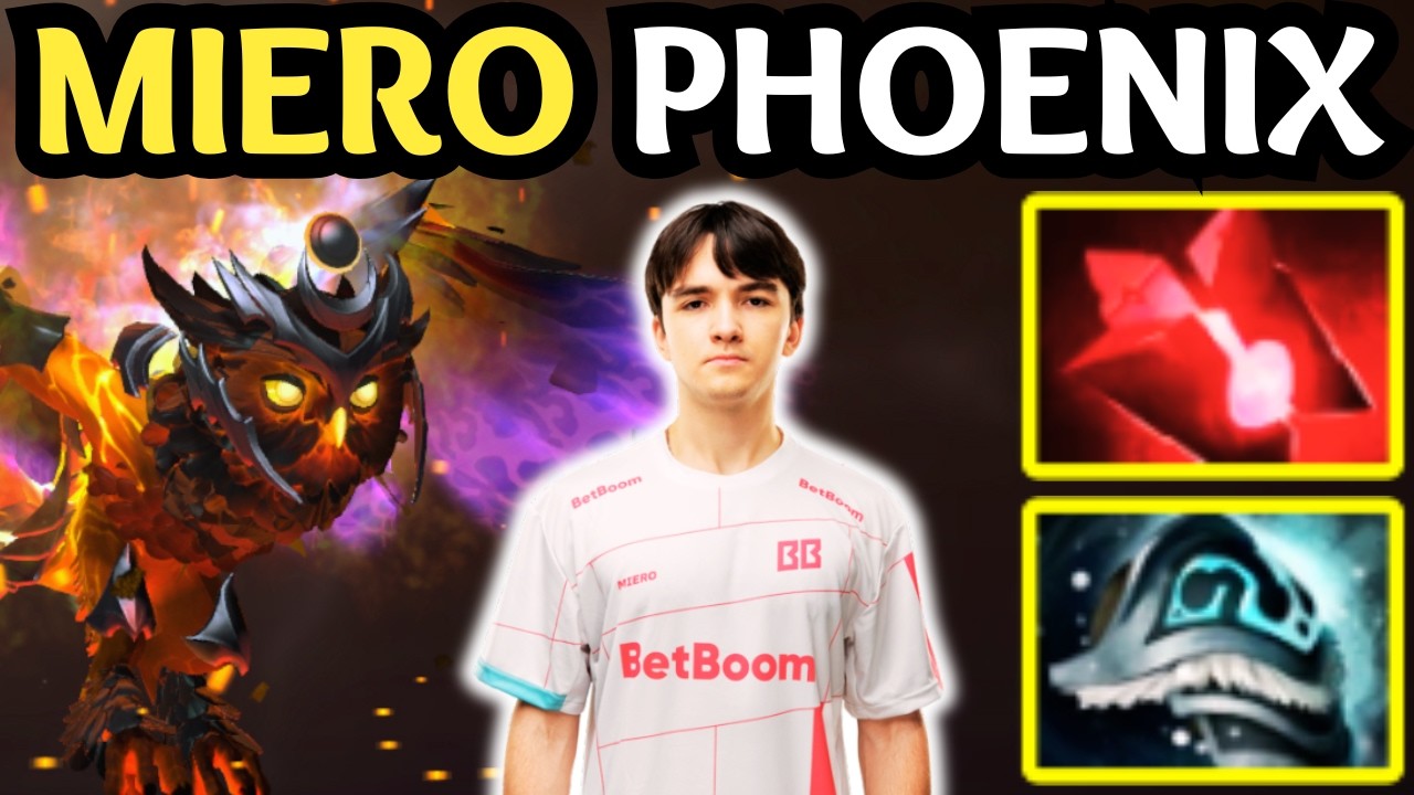 🔥 FIRE MADNESS !! How Miero DOMINATES with PHOENIX Offlane 🔥 Dota 2 Offlane