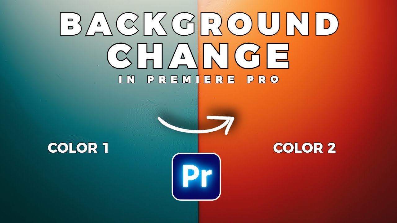 Как изменить цвет фона в Premiere Pro