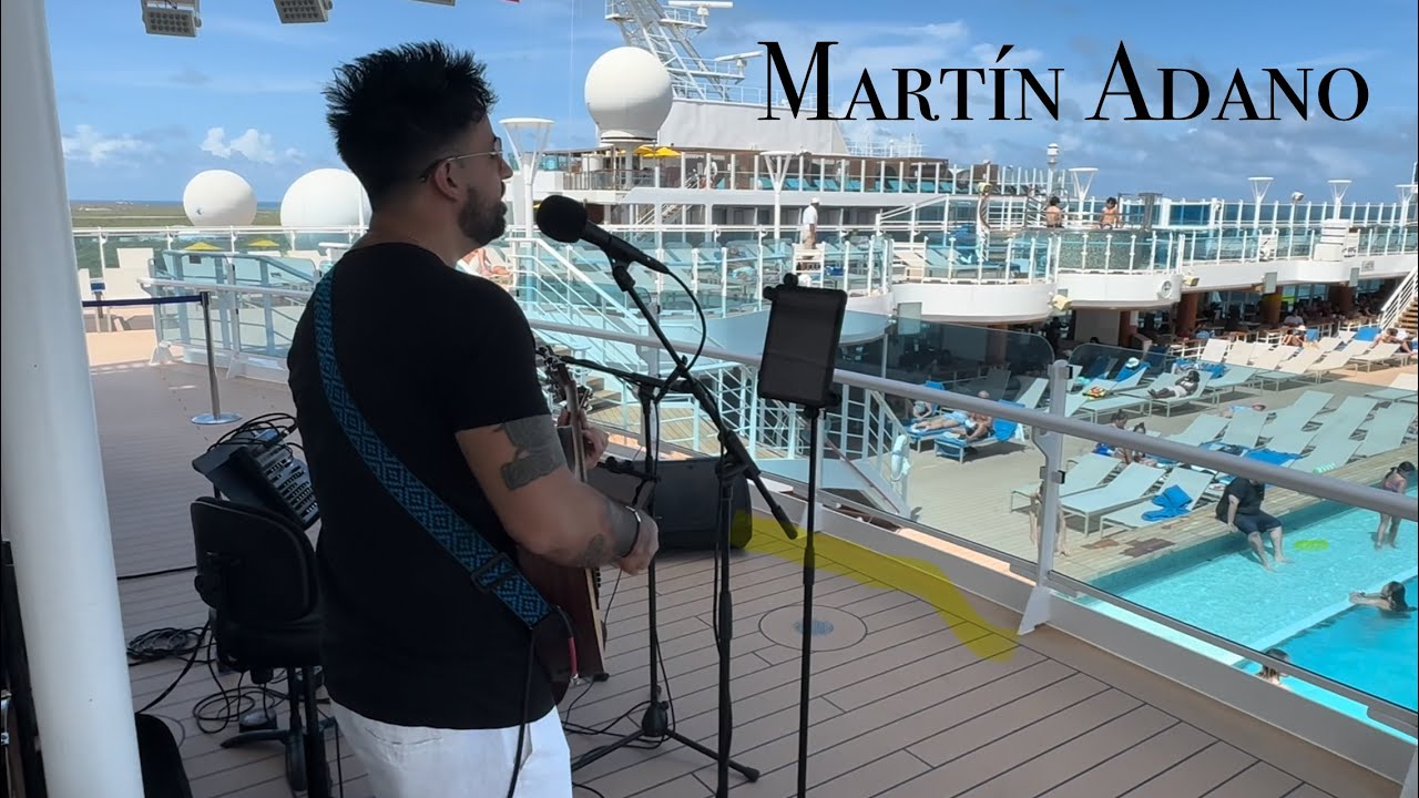 Martín Adano - Solo Guitarist/Singer - Cruise ship Demo Video
