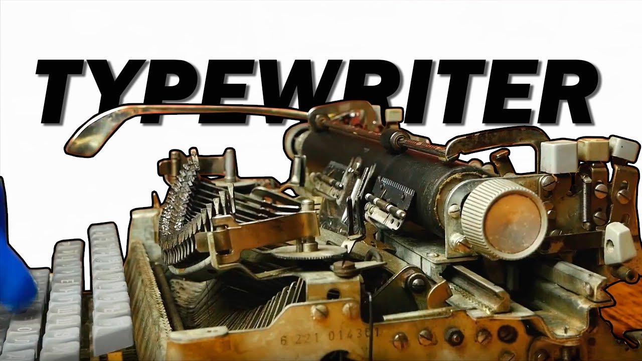 How to Make an INCREDIBLE Decor out of a TYPEWRITER