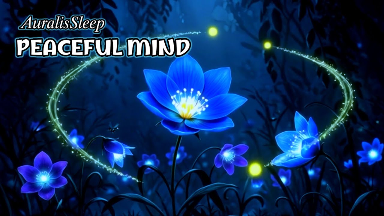 Soothing Bedtime Music – Enchanted Flower Garden Under the Moonlight