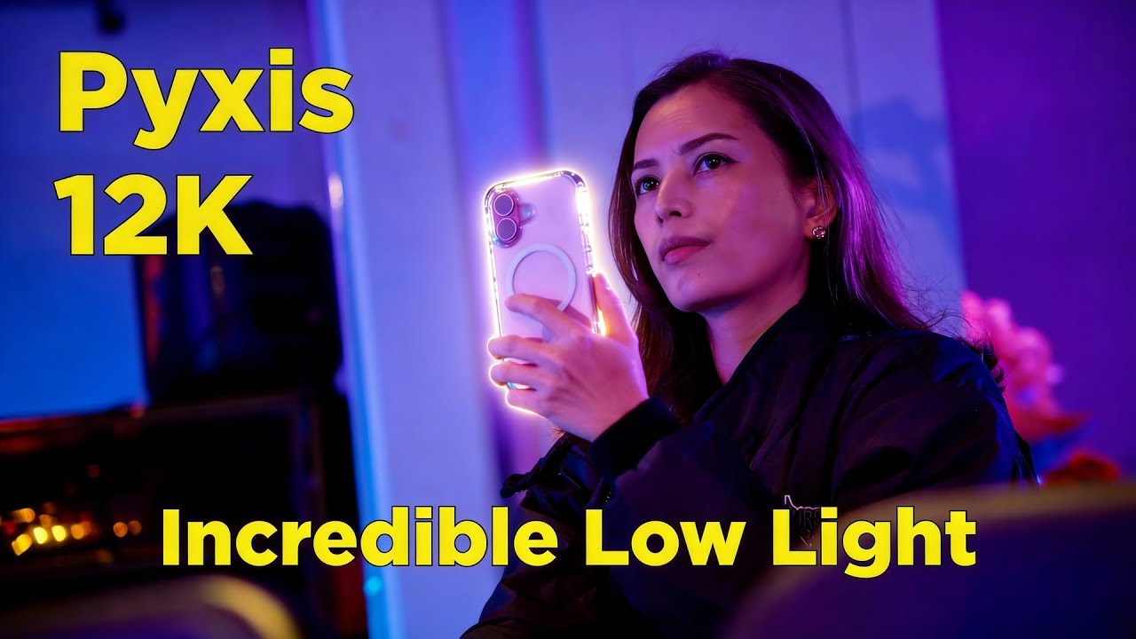 The Pyxis 12K Low Light Performance SHOCKED me!