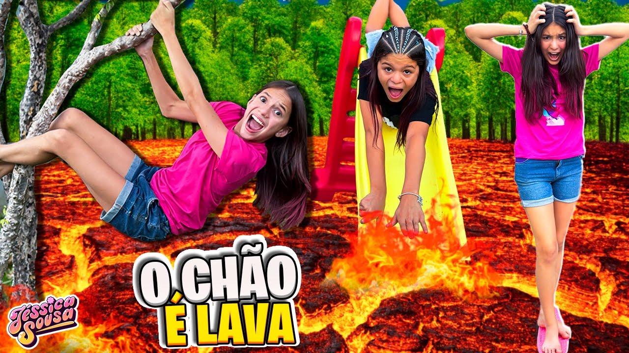 O CHÃO É LAVA AO EXTREMO (Jéssica Sousa e Família)