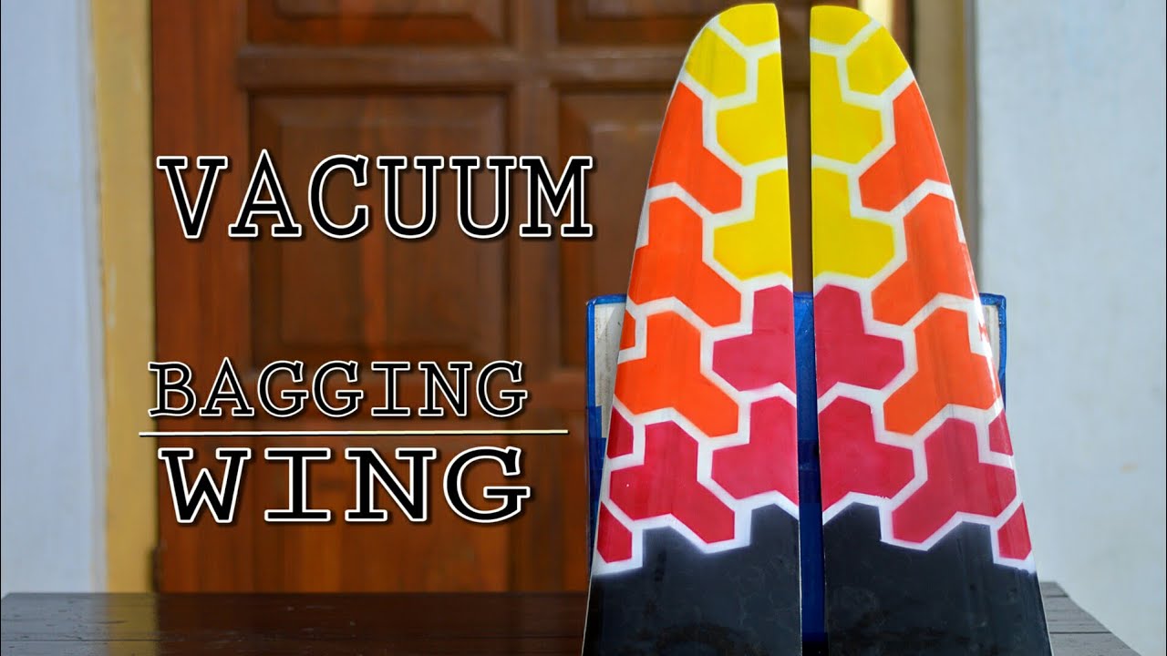 DLG Glider Build - Vacuum Bagging Foam Core Wing