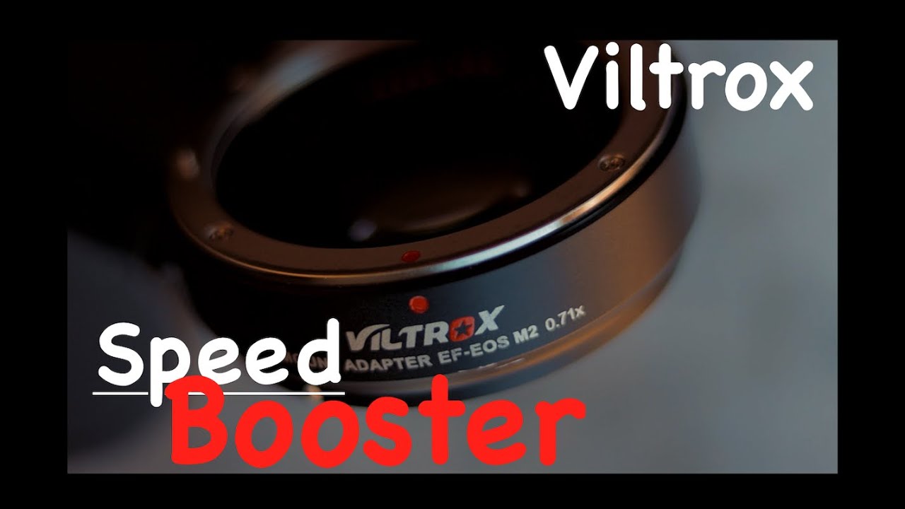 Canon M50 with Viltrox Speed Booster and Regular Viltrox Adapter