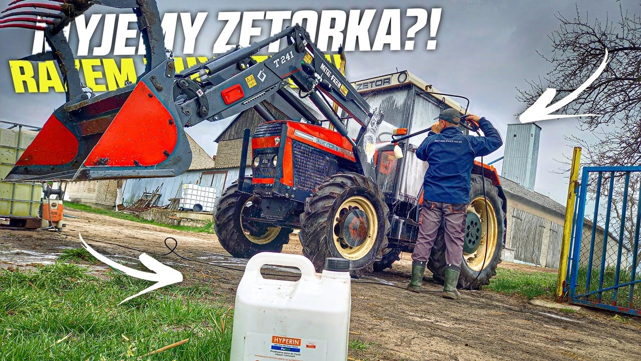 VLOGAS#16 Myjemy Zetorka 🚜 HYPERIN PinEco💰