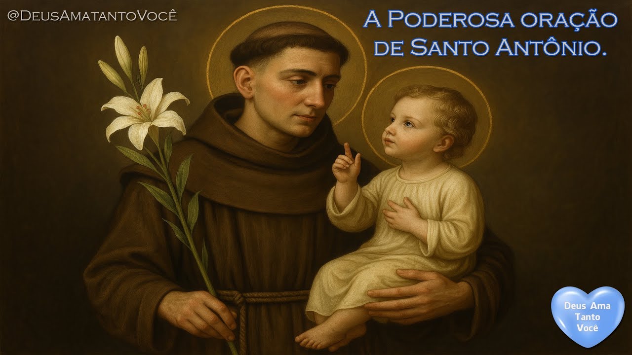 A Poderosa oração de Santo Antônio  🙏💙 Responso de Santo António