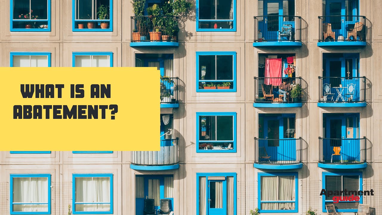 What Is An Abatement?