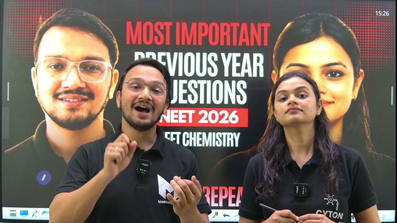 Most Important PYQs Strategy | NEET Chemistry | NEET 2026