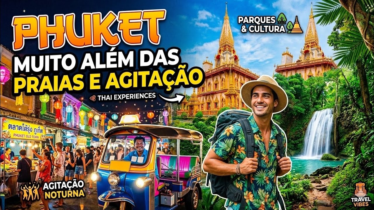 PHUKET ALÉM DAS PRAIAS: O roteiro que vai te surpreender na Tailândia! 🇹🇭