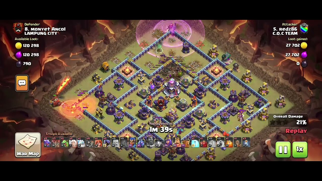 Th 14 vs th 15 Clanwarleauge