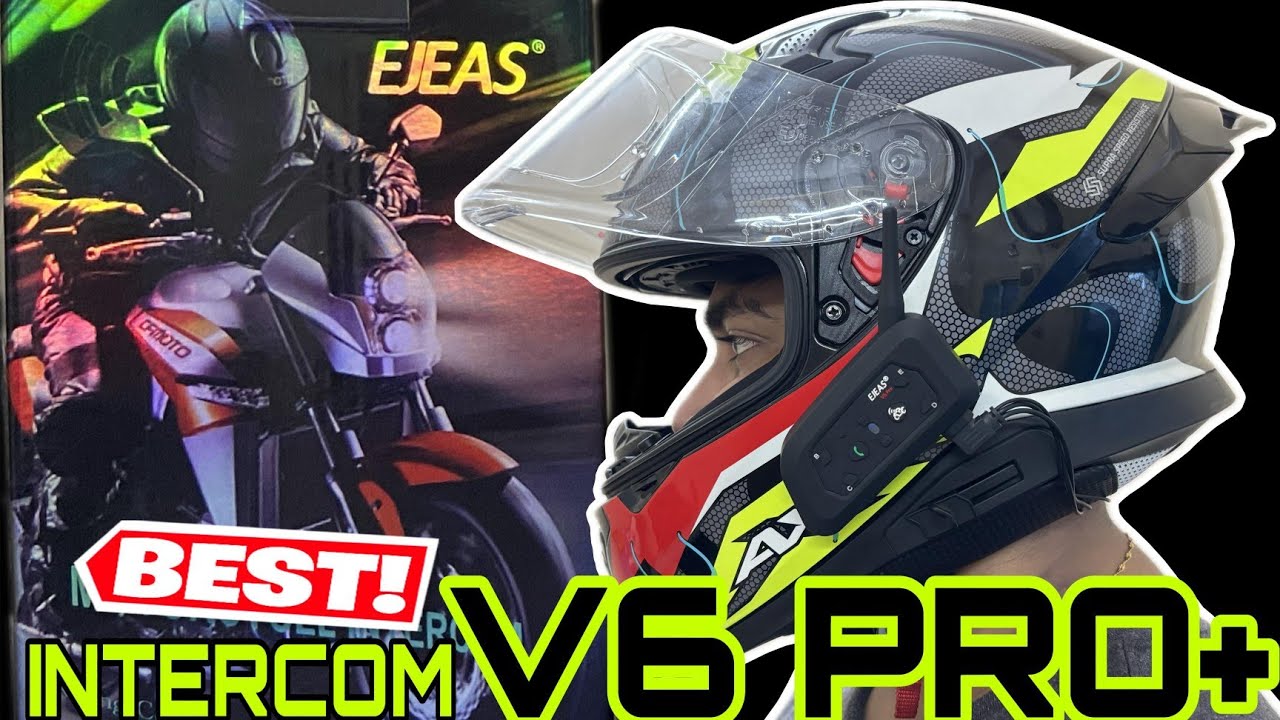 EJEAS V6 PRO + INTERCOM DETAILED  INSTALLATION // BEST INTERCOM UNDER ₹ 4000 // #ejeas #bicreations 