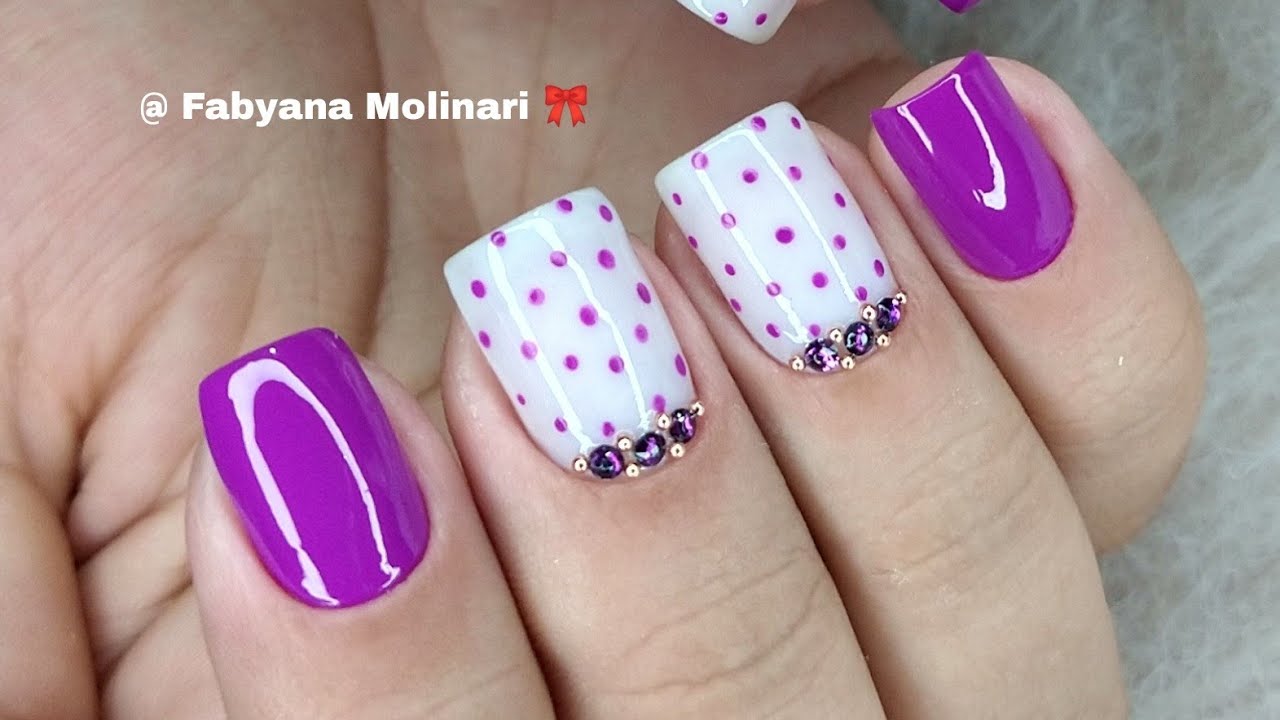 unhas decoradas com resultado maravilhoso - vejam 💜💜💜