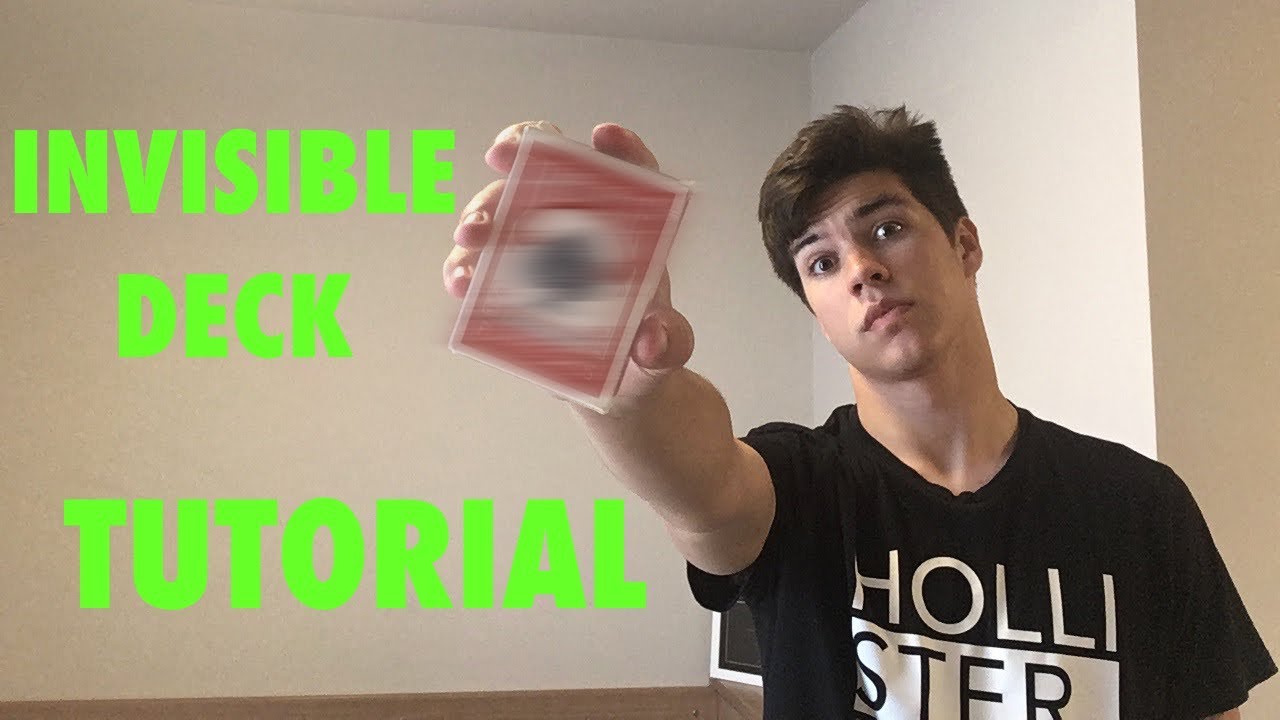 THE INVISIBLE DECK - WORLD'S BEST MAGIC TRICK