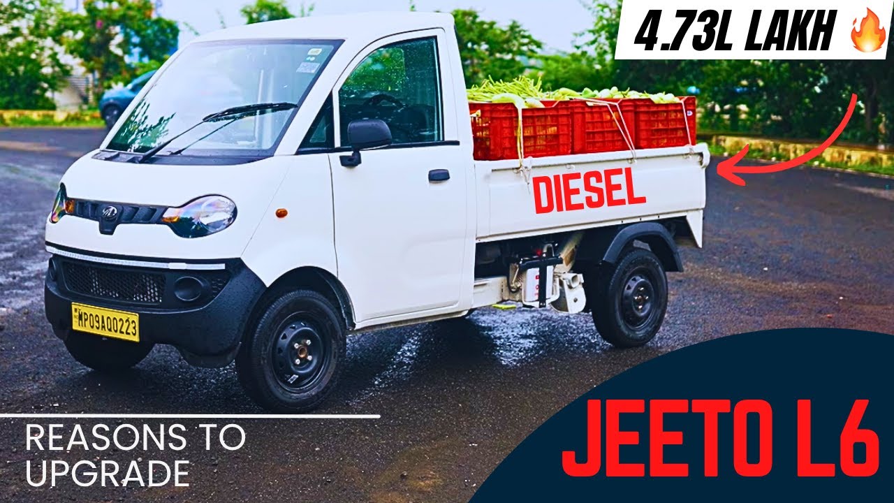 Mahindra Jeeto L6 Diesel | A Mini Pickup Truck Upgrade Over a Three-Wheeler | Worth it?