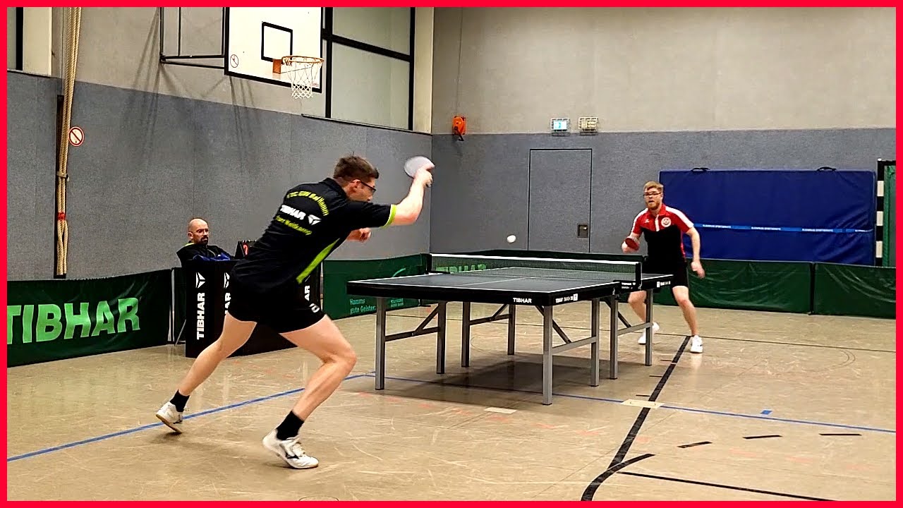 7 Matchbälle reichen nicht: Franz Weitkamp (TTR 2001) - Philipp Volmert (TTR 1919)