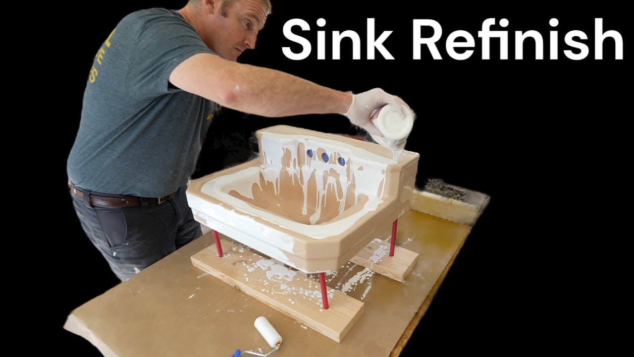 Vintage Sink Refinish | Epoxy Paint | Ekopel 2k