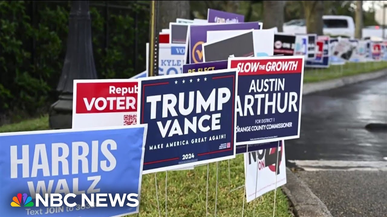 Political yard signs stolen and vandalized as election tensions rise