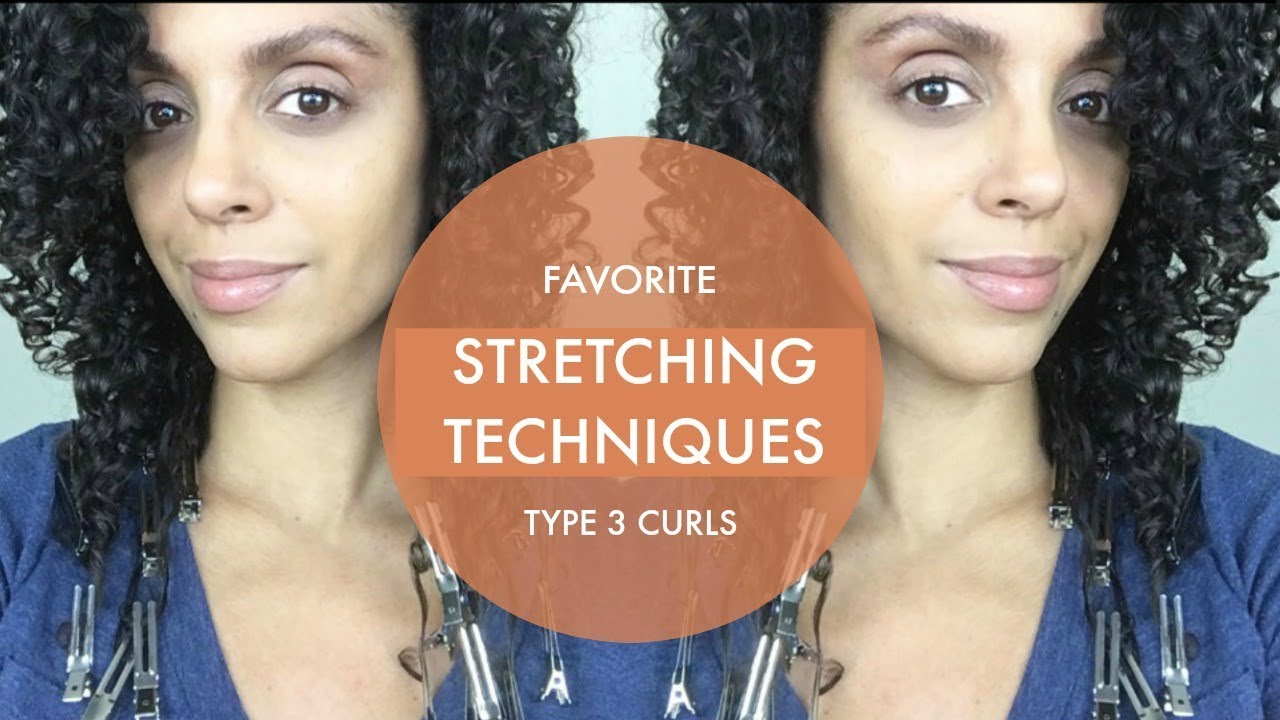 HEATLESS STRETCHING TECHNIQUES | FINE, CURLY HAIR | DISCOCURLSTV