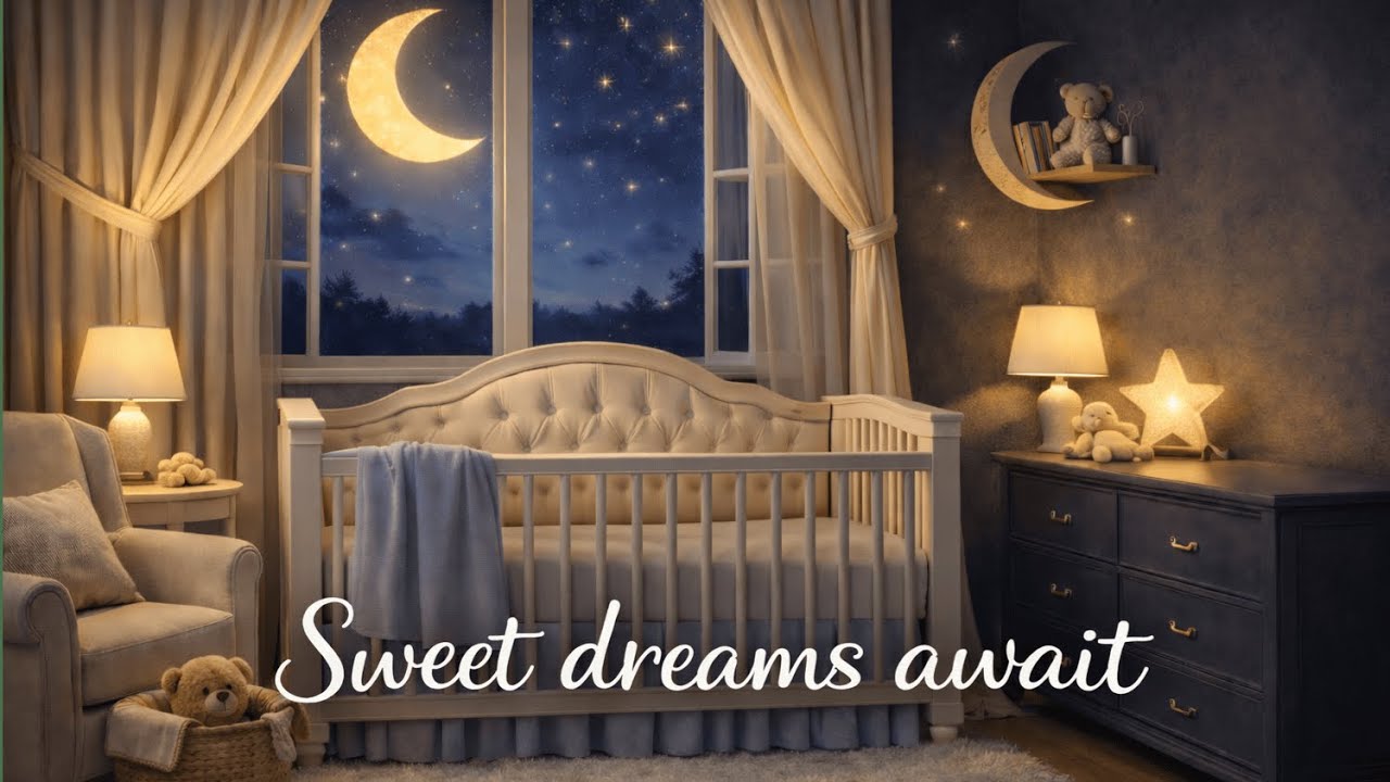 Baby Sleep Fast Tonight 🎵 Gentle Lullaby 🌙 Deep Sleep in Minutes | Calm Music 💖