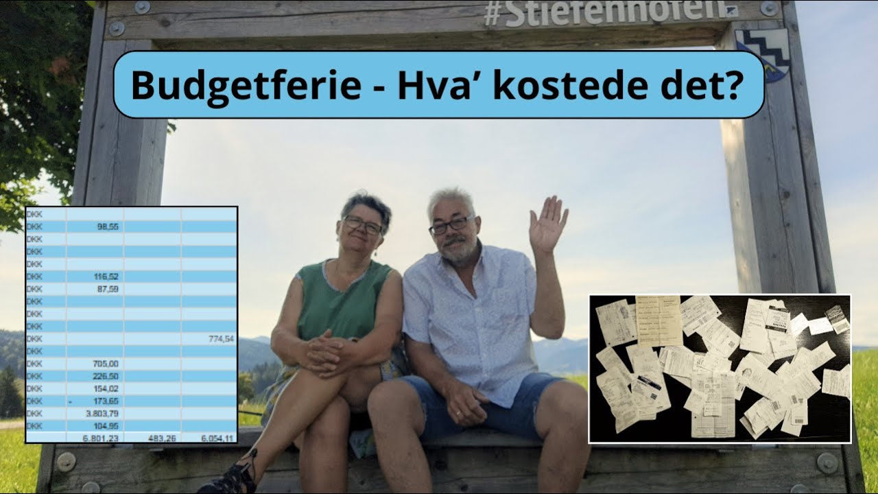 Hva´ koster 25 dages ferie i en campervan? - Gennemgang af ALLE udgifter