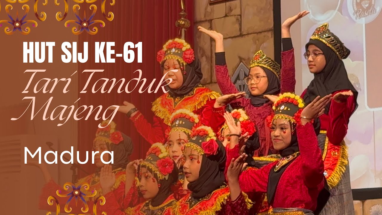 TARI TANDUK MAJENG | PENAMPILAN SISWA SEKOLAH INDONESIA JEDDAH HUT KE-61