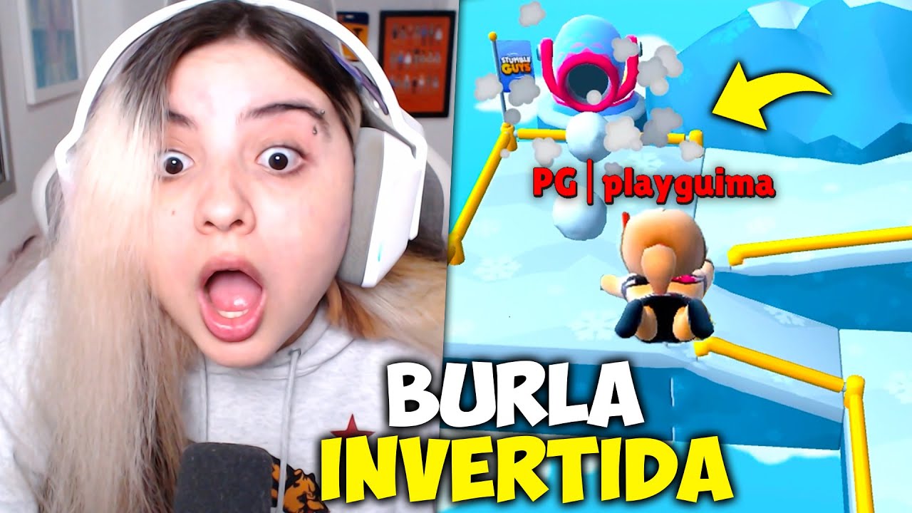 FIZ a BURLA do NICKOFFZ INVERTIDA pela PRIMEIRA VEZ no STUMBLE GUYS!! MUITO DIFICIL KKKK