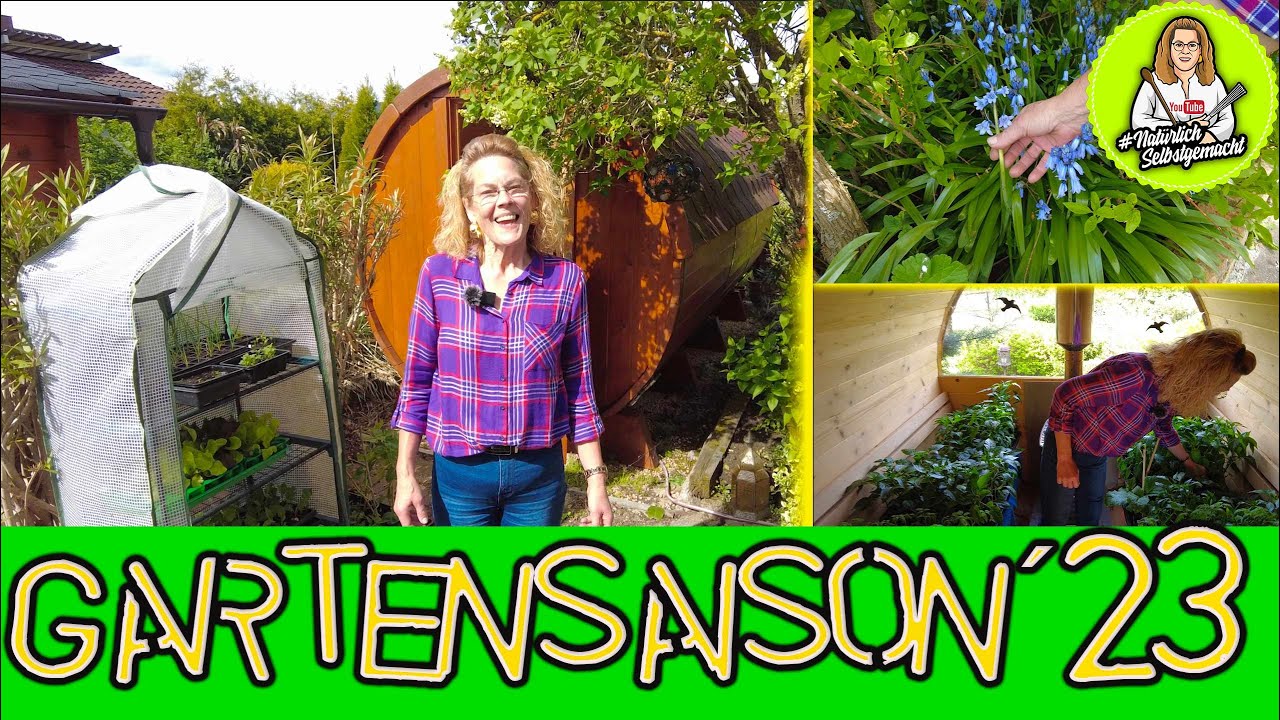 Garten Anfang Mai - Beete für die Starkzehrer vorbereiten - Pflanzen abhärten