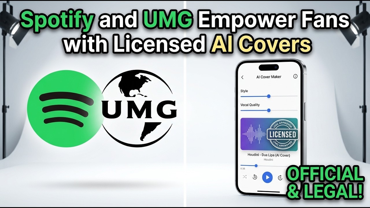 Spotify и UMG открывают фанатам доступ к лицензионным AI-каверам #SpotifyAI #SpotifyAI #SpotifyMu...