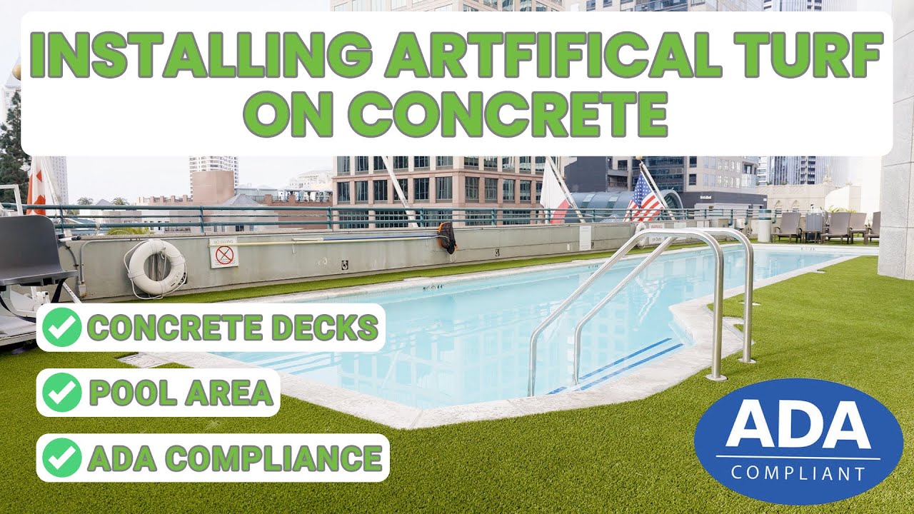 Installing Artificial Turf On Concrete