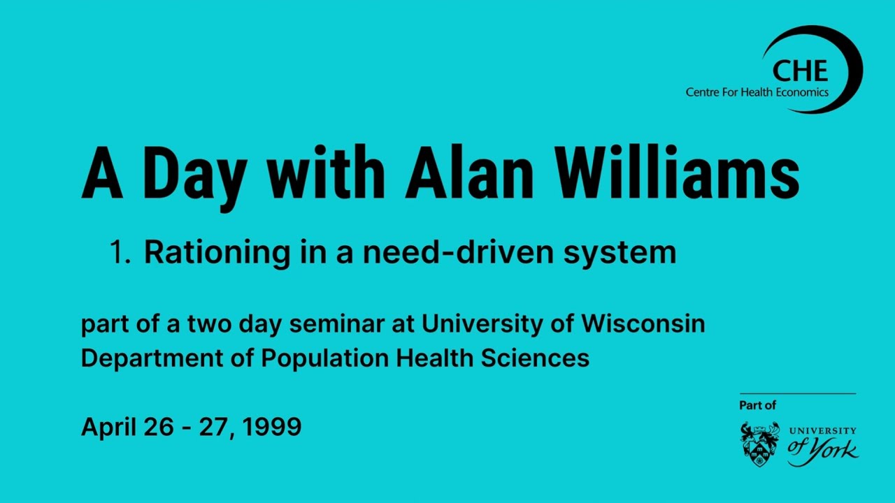 1. Rationing in a need-driven system