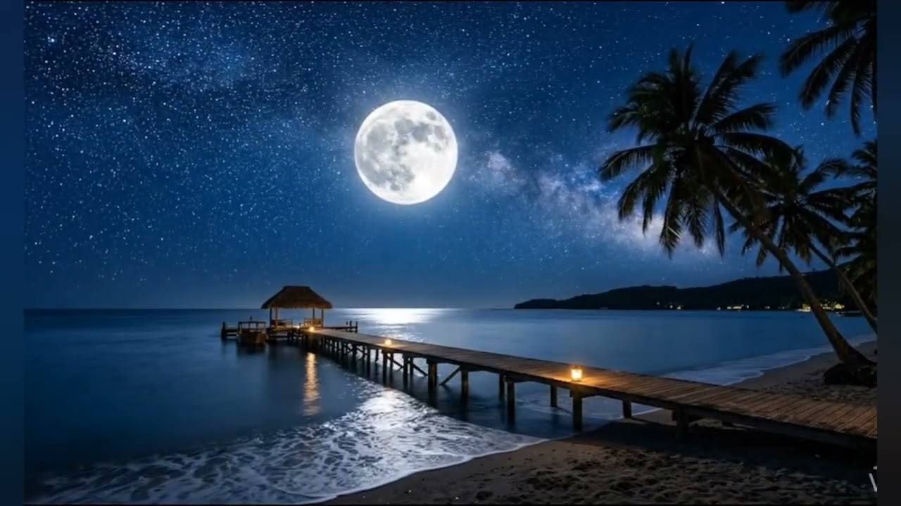 Deep Sleep Music, Insomnia Relief, Relaxing Piano Music with Ocean Waves