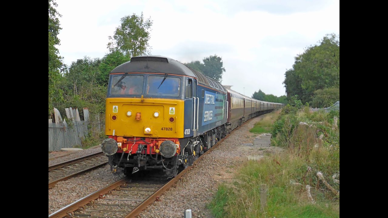 47818 & 47828 on the Northern Belle in North East Lincolnshire - 27th & 28th September 2014