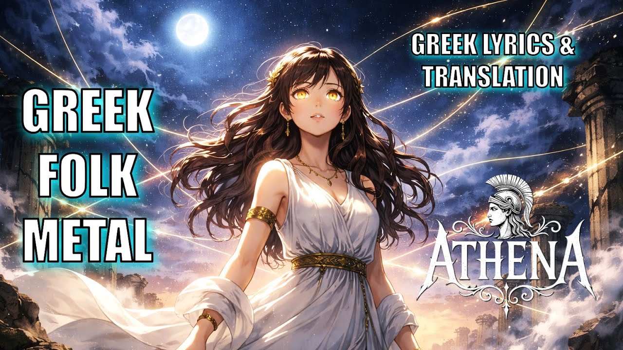 ATHENA - MYTHOLOG&Iacute;A | Greek Folk Music | Deathcore | Symphonic Metal | Folk Metal | AI Gen