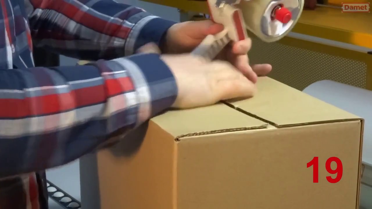DAMET - Porównanie: zszywanie kartonów vs. klejenie