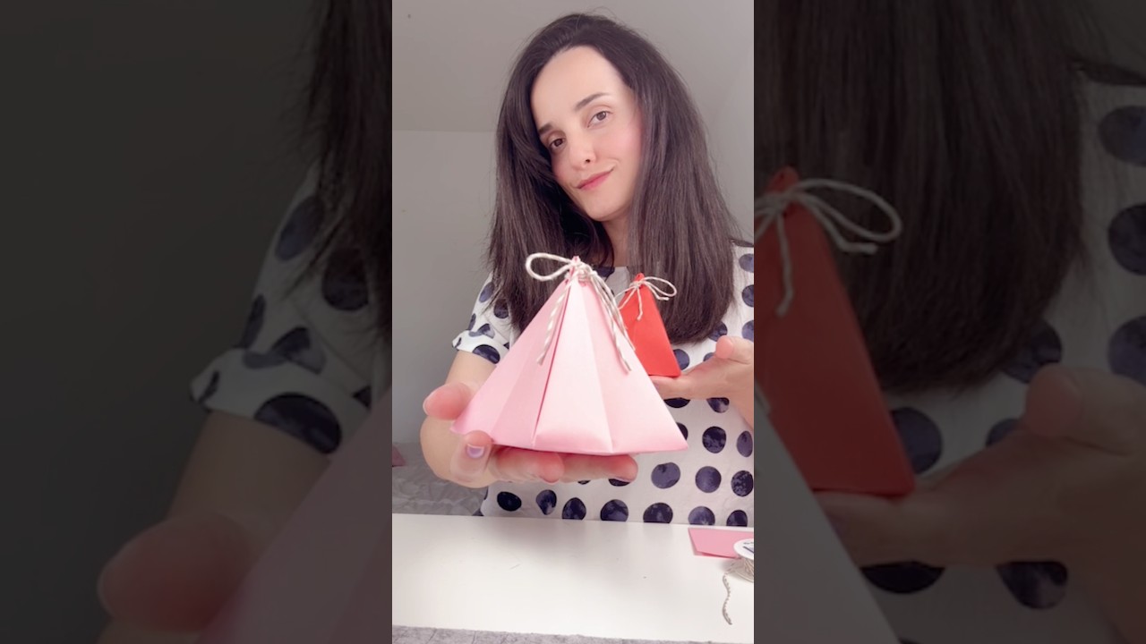 Creative No-Glue Gift Box DIY 🎁#shorts