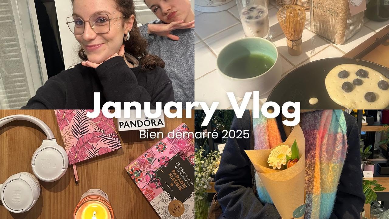 COMMENCER SUR DE BONNES BASES (hall cadeaux de noël, objectifs et vision board 2025)