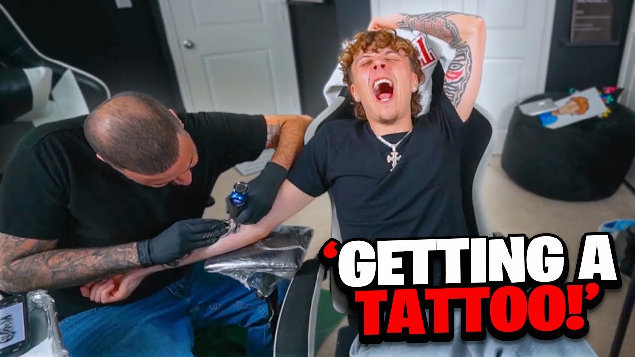 Shvfty Gets a Tattoo Live On Stream! (FUNNY)