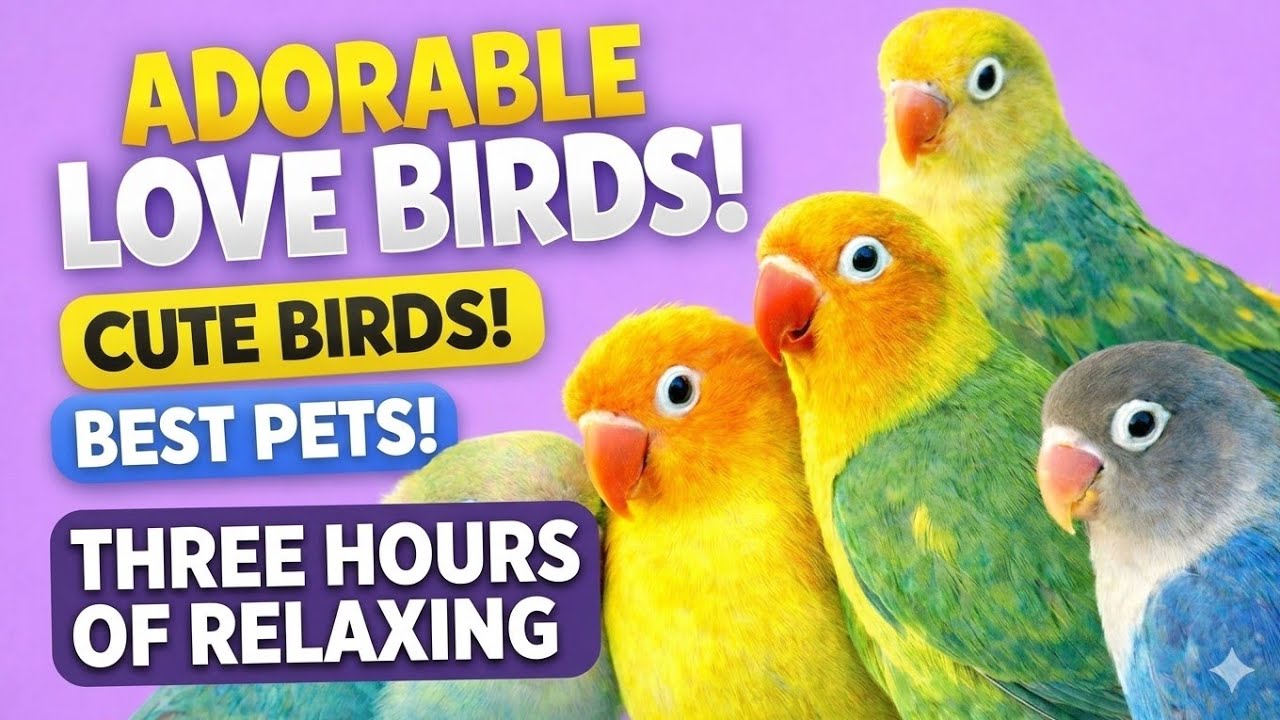 Welcome to our peaceful Love bird and Cockatiel Aviary! Little Things for Joey  #birds