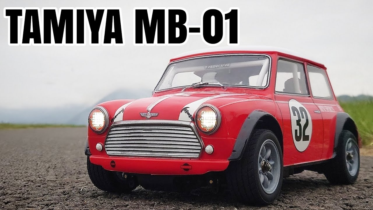 【タミヤRC】1/10 電動RCカーシリーズ ミニクーパー レーシング (MB-01シャーシ) で遊ぼう!! TAMIYA MINI COOPER RACING #rccar #minicooper 