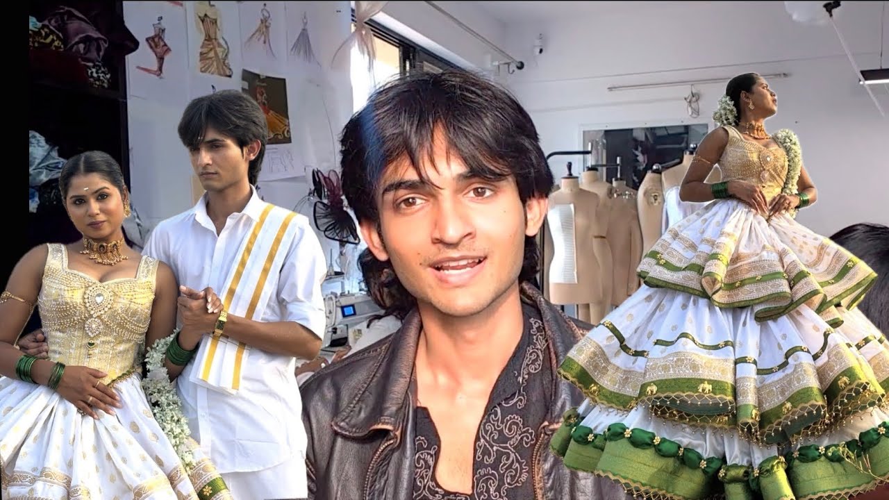 The behind the scenes of the PONGAL BALL GOWN
